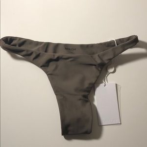 Mikoh Praia Bottom in Brown/Grey